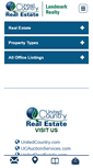 Mobile Screenshot of landmarkrealty-victoria.com